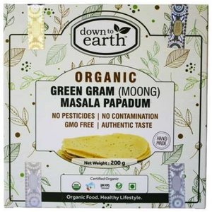 Savoury Snacks: Indian Papadums - Organic