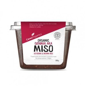 Salts, Stocks & Seasoning: Red Miso - Genmai Aka (Organic, Brown Rice, Unpasteurised) - 300g