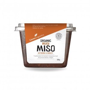 Salts, Stocks & Seasoning: Barley Miso - Mugi (Organic, Brown Rice, Unpasteurised) - 300g