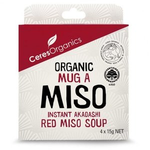 Savoury Snacks: Miso Soup: Mug-a-Miso (4 x 15g sachets)