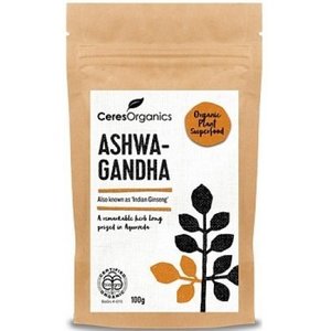 Products: Ceres Organics, Ashwagandha Powder (Organic) - 100g