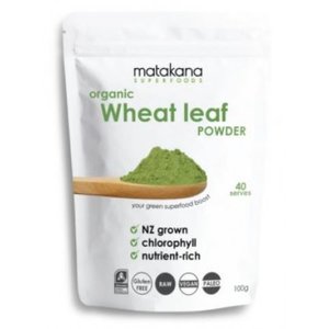Matakana Super Foods Wheat Leaf Powder, Organic, 100g