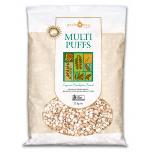 Good Morning Cereals Organic Multi Puffs (Gluten Free) - 125g