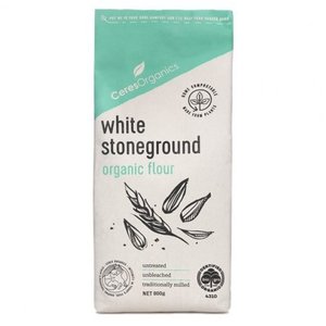 White Wheat Flour (Ceres, Stoneground, Organic, Stoneground, Unbleached) - 1kg