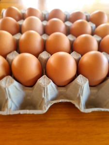 Products: Tray of 20 SUPER JUMBO EGGS Happy Chicks