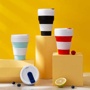Lunch Boxes Drink Bottles: Eco Silicone Collapsible Coffee Cup