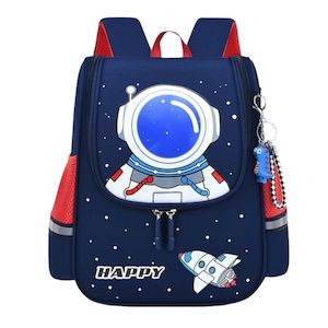 School Bags: Toddler Backpack-Astronaut