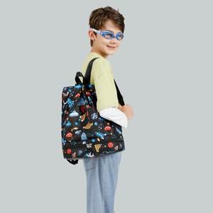 Swim Bags: Kids Waterproof Swimming Bag - Rocket
