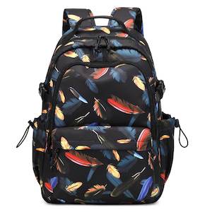 New Arrivals: Black Feather Backpack