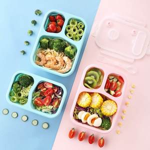 Lunch Box: Eco Silicone Collapsible Bento Lunch Box