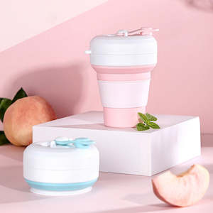 Water Bottle: Eco Silicone Collapsible Coffee Cup & Teacup