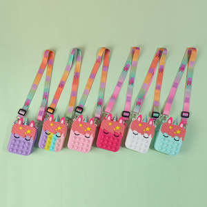 Wallet Purse: Kids Coin Purse-Unicorn