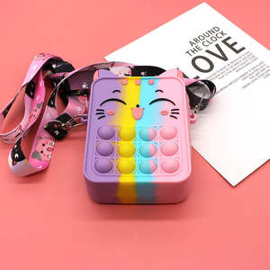 Wallet Purse: Kids Coin Purse-Kitty