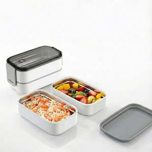 Lunch Box: Stainless Steel Bento Lunch Box – Leak-Proof, Large Capacity Food Container for Kids, Teens & Adults