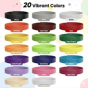 3D Pen Filament Refills PLA 1.75mm – 20 Vibrant Colors Starter Pack – Non-To&hellip;