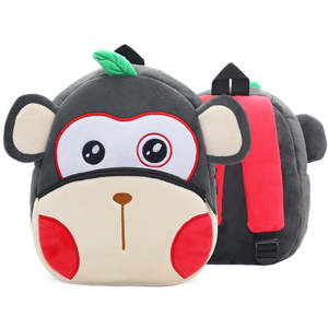 Toddler Backpack: Toddler & Daycare Backpack-Monkey