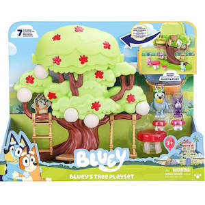 Bluey: Bluey Tree Playset with figures 11 inch toys