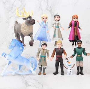 Princess: Frozen 2 Cake Topper 9pcs figures set