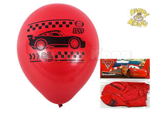 Princess: Disney official Cars 2 party Balloon pack of 6