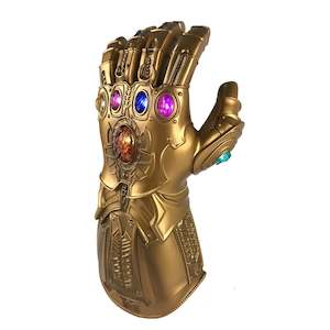 Cosplay Props: Avengers Endgame Infinity stone Thanos Gold gauntlet