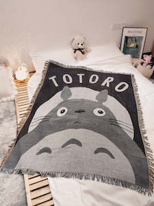 Studio Ghibli Totoro Howl Moving Castle Etc: Studio Ghibli Totoro Thread Blanket, Throw Blanket Sofa Blanket
