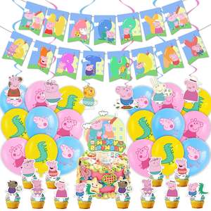 Peppa Pig Party Pack - Fun Birthday Decorations Party Supplies for Birthday Party (Copy)