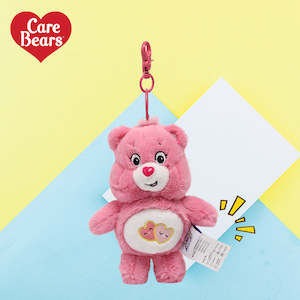 Care Bears Soft Toy Keyring Charm - Share Bear (14cm) with Sweet fragrant