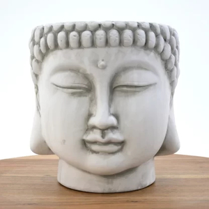 Products: Buddha Head Planter Happy Medium