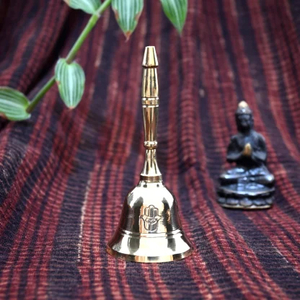 Products: Hamsa Mini Brass Handbell Happy Medium