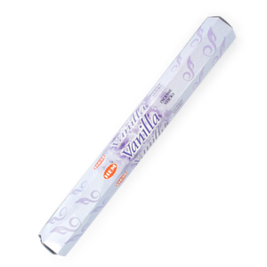 Products: HEM Vanilla Incense Sticks Happy Medium
