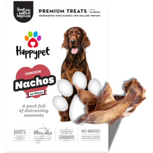 Dog Chews: Venison Nachos - Natural Venison Dog Chews