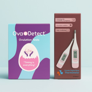 Ovulation Kit - BB Thermometer & Ovulation Strips