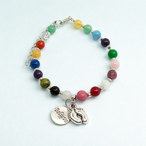 Handmade fertility and pregnancy bracelet