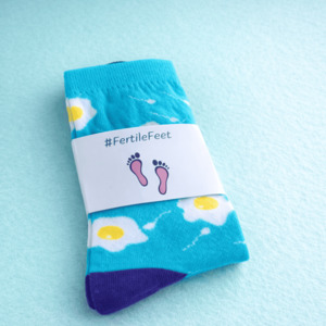 Fertilefeet Sperm & Ovum Socks