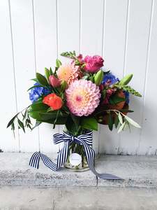 Get Well Soon: Beautiful Posy Vase - Summer Garden