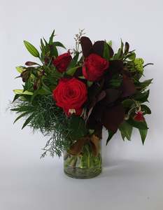 Festive Arrangment - Ruby + Rust