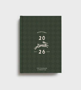 Gift Cards Stationary: Mosaic Tile Daily Diary 2026 - Father Rabbit