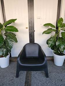 Furniture: Fred Chair Black - Ned Collections