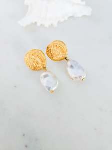 Adore Keshi Pearl Drop Earrings - Fairley