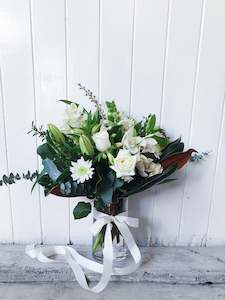 Beautiful Posy Vase - Fresh White