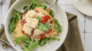 Monkfish, Pasta, & Arrabbiata Sauce