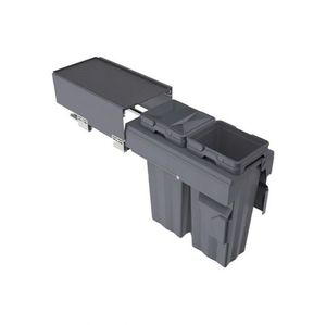 Kosara Bin 350mm 2 x 16L Anthracite - Hardware & Handles NZ