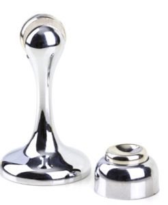 Sylvan Wall Mounted Magnetic Hold Back Door Stop - Chrome ,Polished Brass & Sati&hellip;