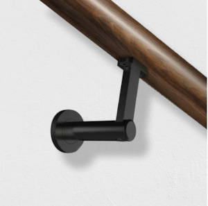 Mardeco S-Line 9030 Handrail Bracket Round Base - Wall Mount Available In 4 Colo&hellip;