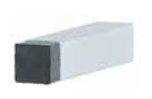 Brand Miles Nelson: MILES NELSON DOOR STOP 75MM SQUARE WALL MOUNT (INCLUDES WHITE / BLACK TIP)  IN 2 COLOURS : SATIN CHROME ,SATIN NICKEL
