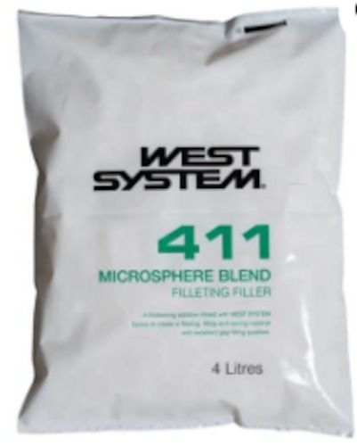 Brand West Systems: West System 411 Adhesive Filler 4 Litres, 12 Litres, and 20 Litres