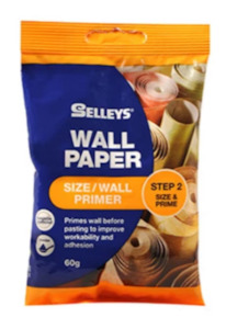 Brand Selleys: Selleys Wallpaper Size/Wall Primer 60g - priced per unit Minimum order 12 units