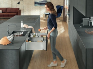 Blum Merivobox Kitset 40kg Sink Drawer 'M' height 108mm - Available in&hellip;