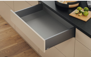 Brand Blum: Blum Merivobox Kitset K Height 146mm - 40kg & 70kg Length Available in 4 sizes : 400mm ,450mm ,500mm & 550mm