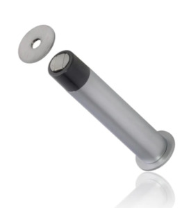 Mardeco 5041 Magnetic Door Stop 16mm x 83mm, Finish Available In 3 Colours : Bla&hellip;